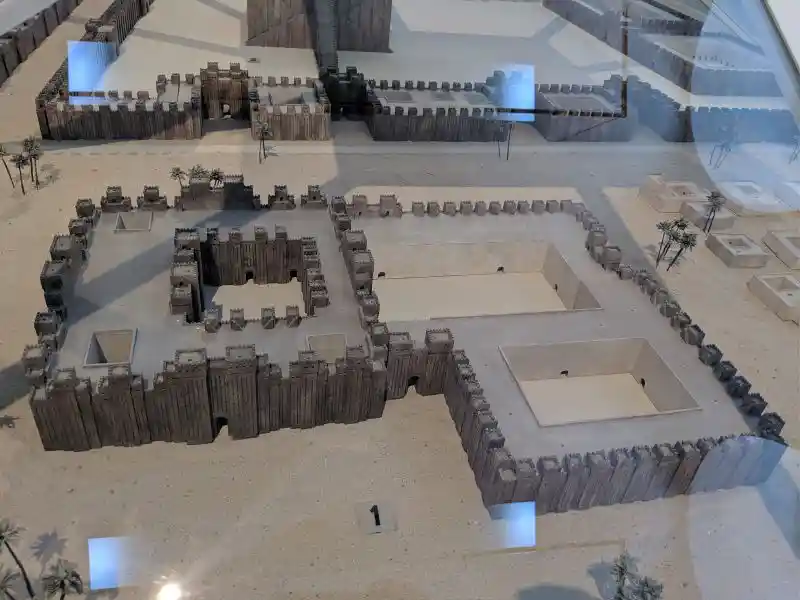 Esangila (House of the Main Elevation), the ground-level Marduk Temple, located at the Pergamon museum, Germany